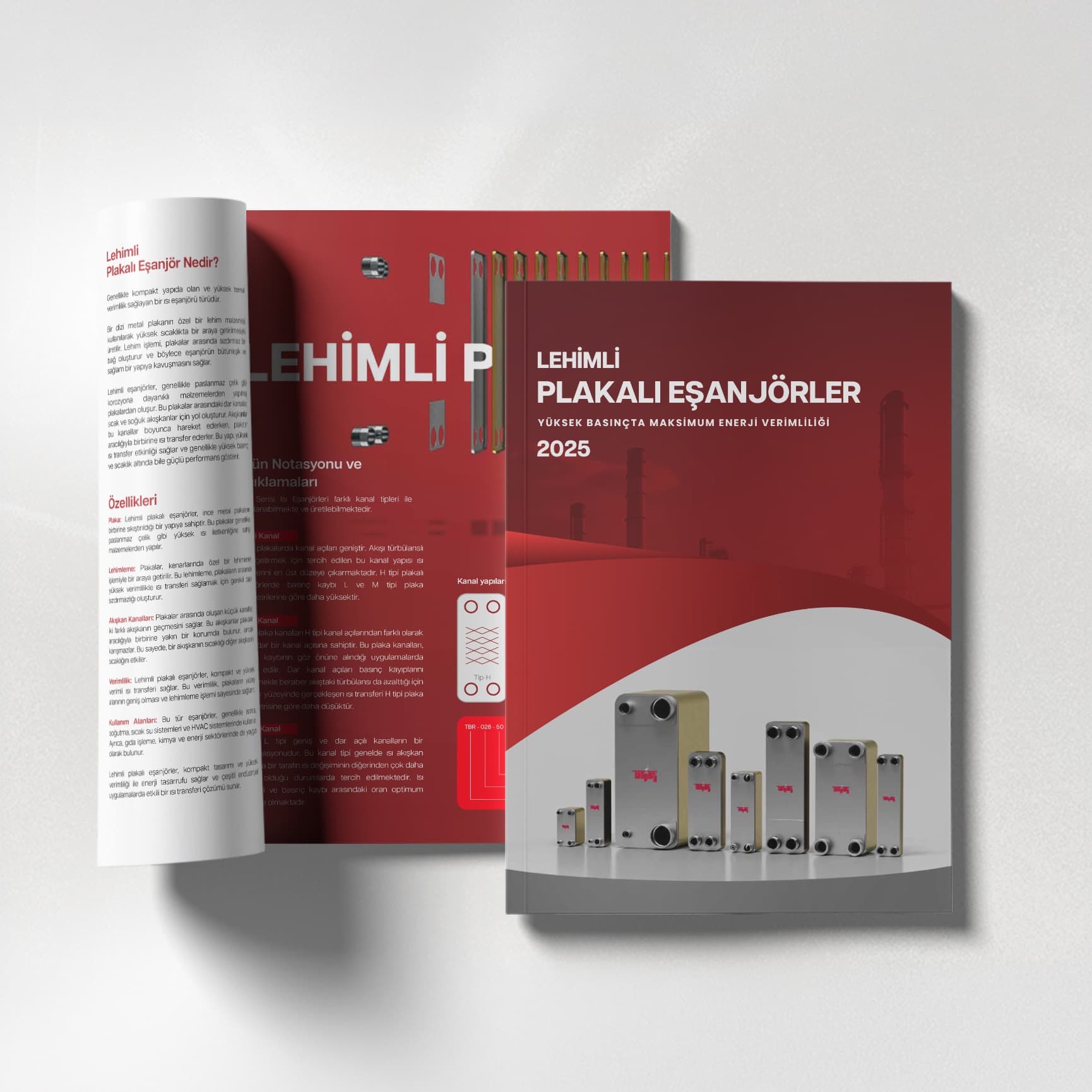Lehimli Plakalı Eşanjör Broşürü